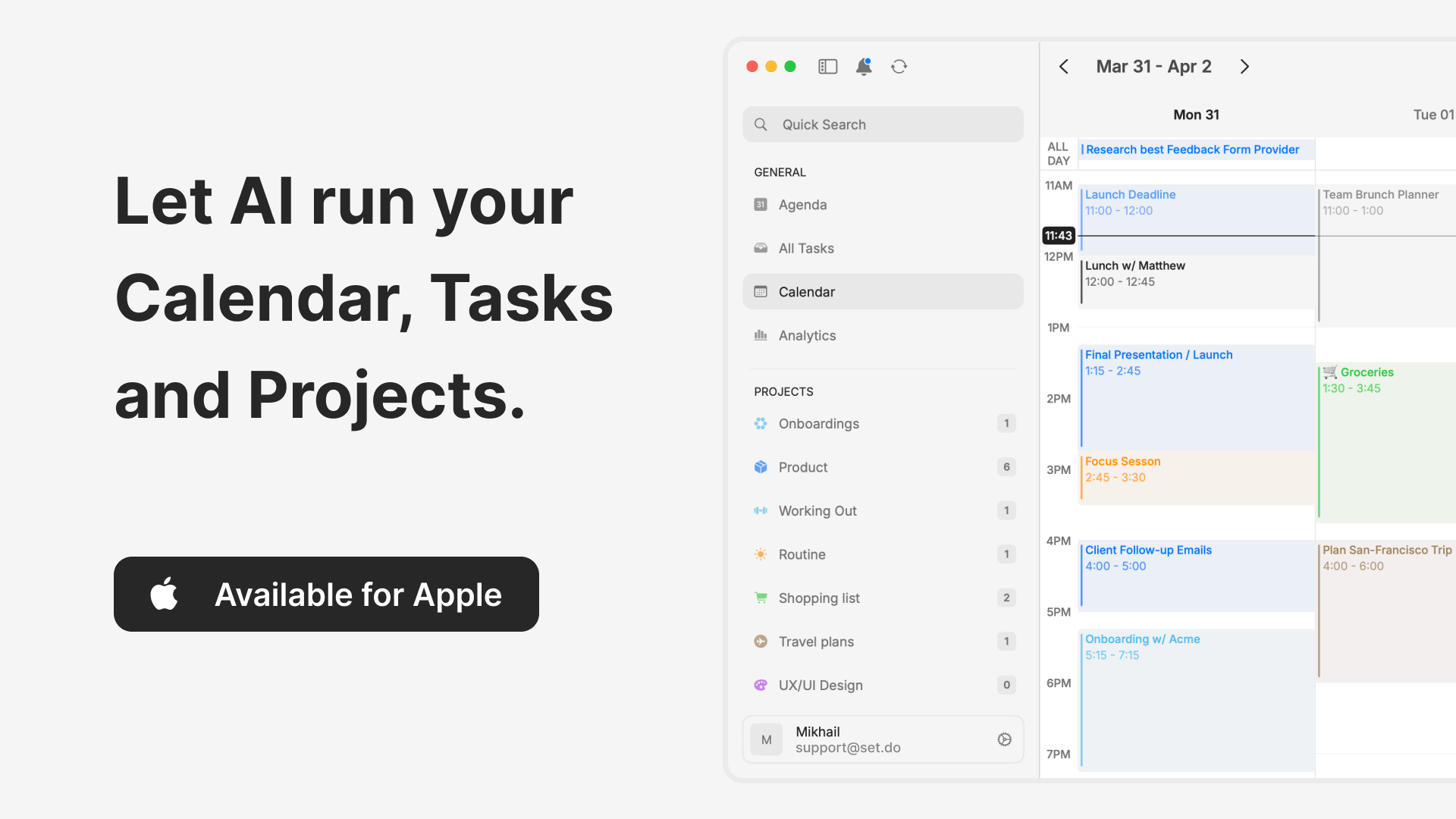 SET.DO | AI-Powered To-do List That Gets Things Done